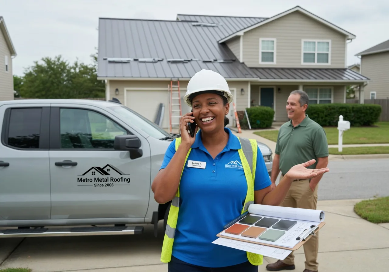 Storm Damage Metal Roof Repair in Stilesville, IN